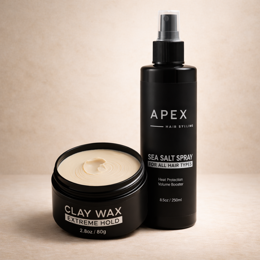 Apex Bundle Clay Wax & Sea Salt Spray