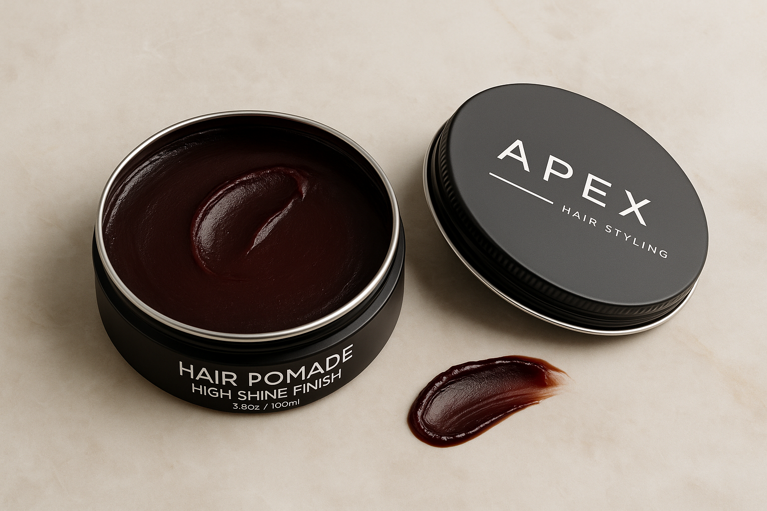 Apex Pomade High Shine Finish